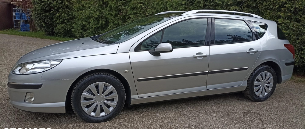 Peugeot 407 cena 12999 przebieg: 201500, rok produkcji 2006 z Radzionków małe 497